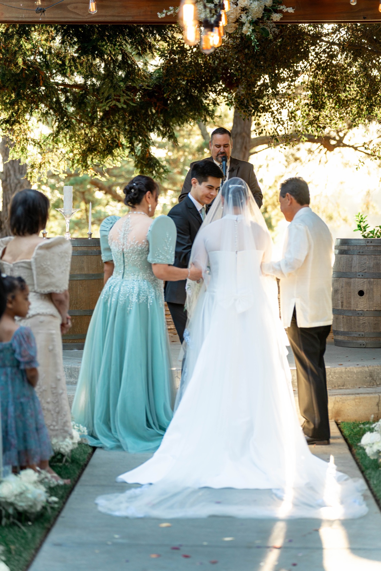 Fairview Napa wedding photo