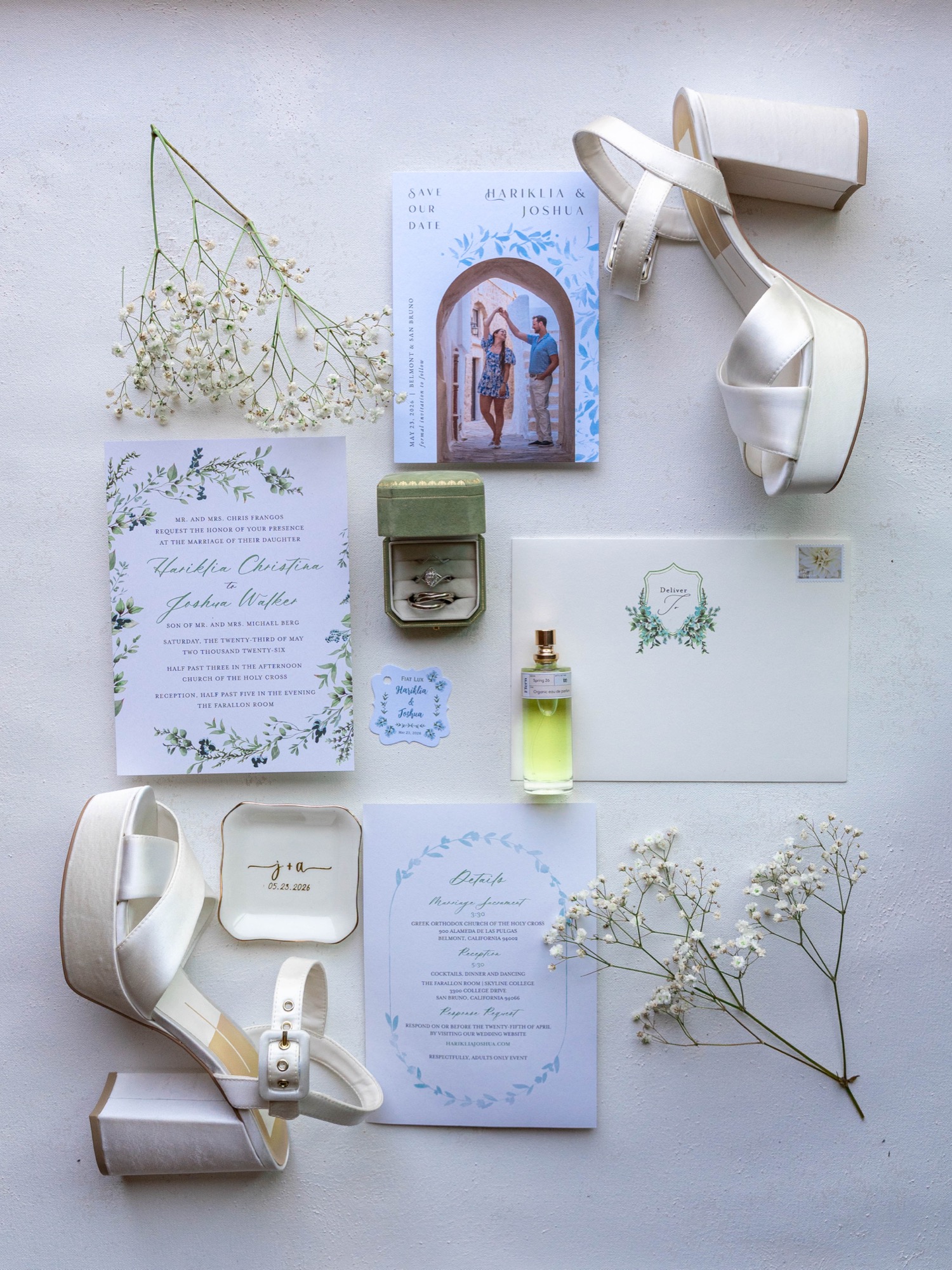 Greek Orthodox Church of the Holy Cross and Farallon Room wedding photo
