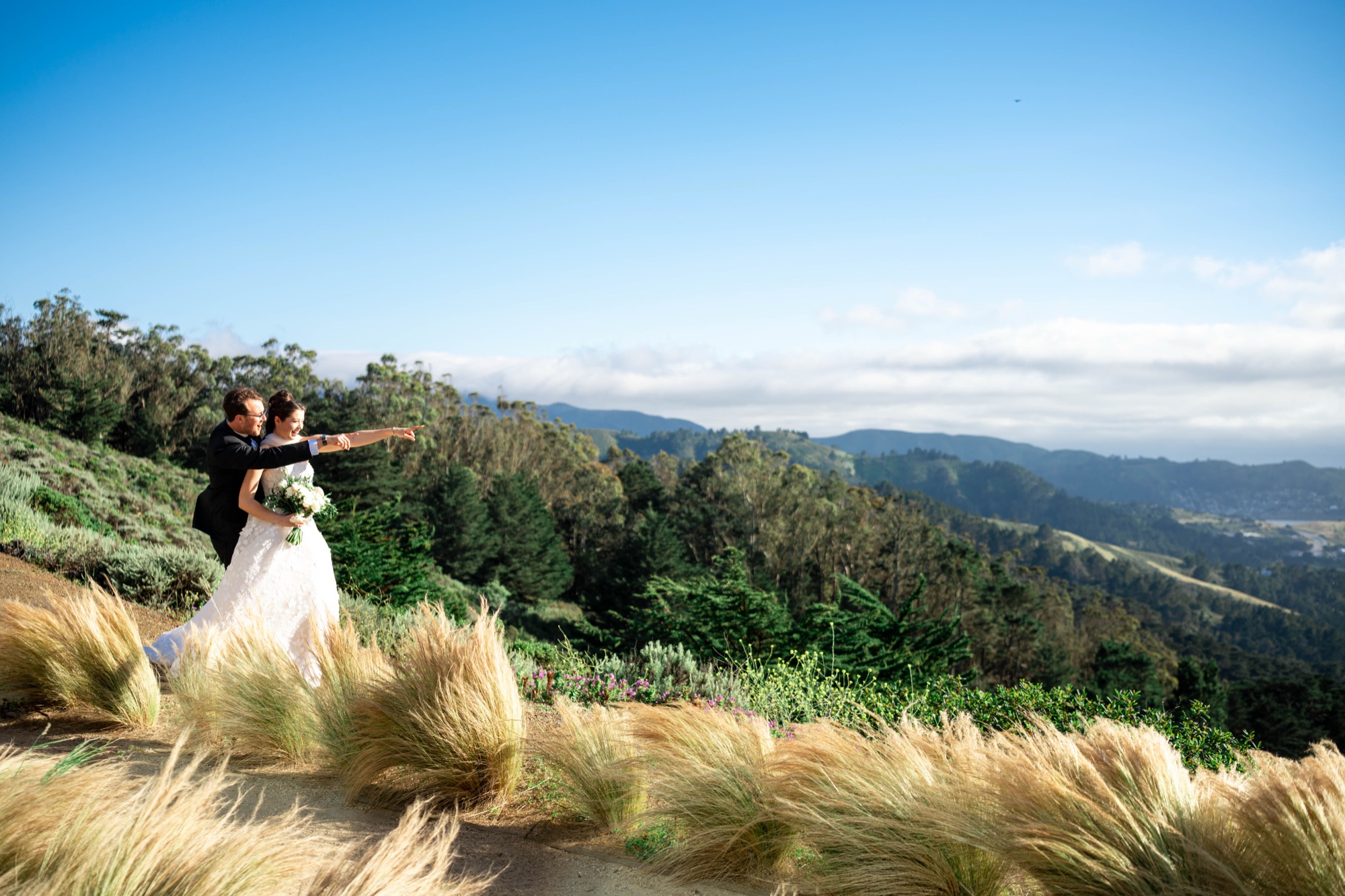 Greek Orthodox Church of the Holy Cross and Farallon Room wedding photo