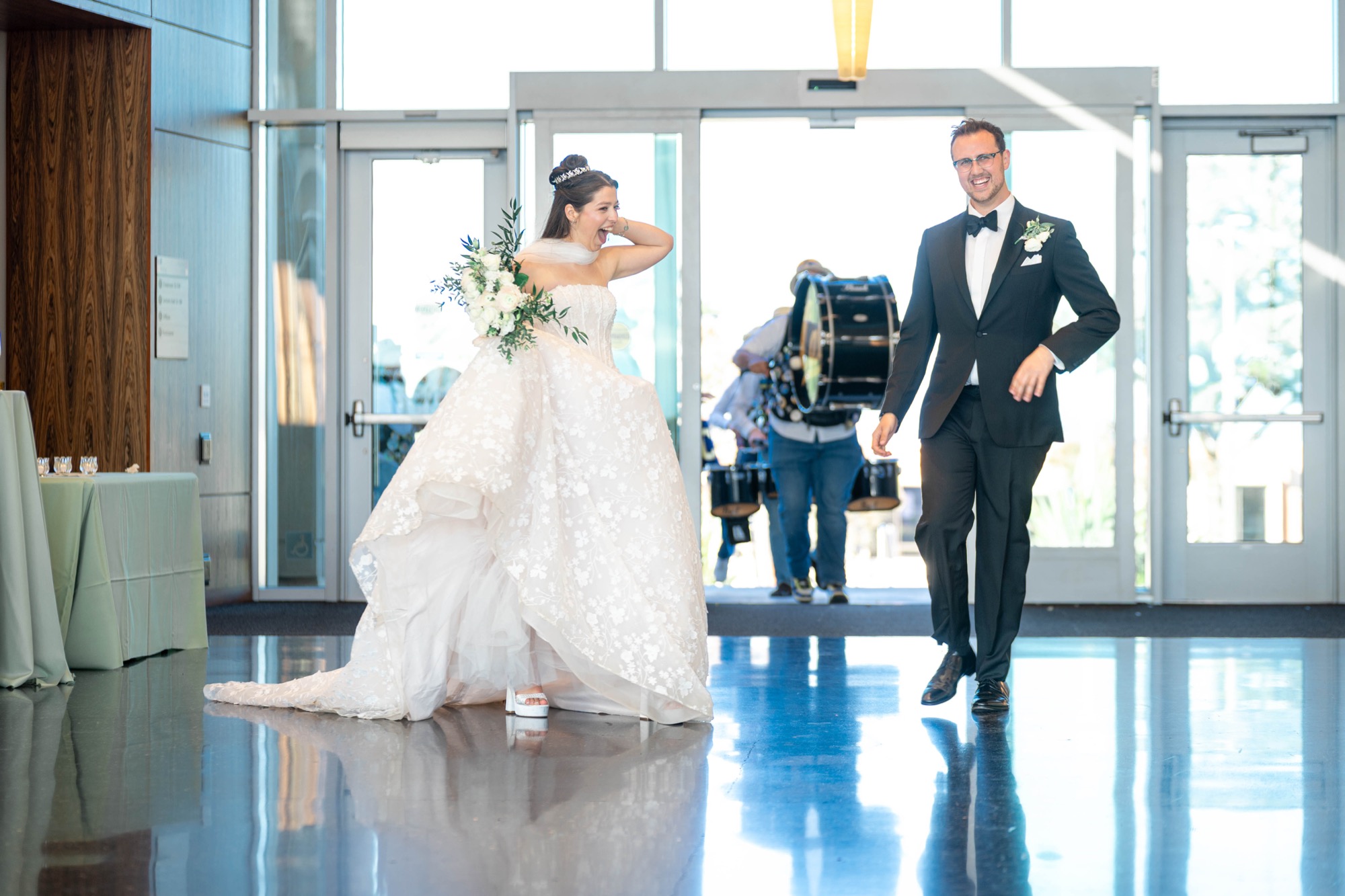 Greek Orthodox Church of the Holy Cross and Farallon Room wedding photo
