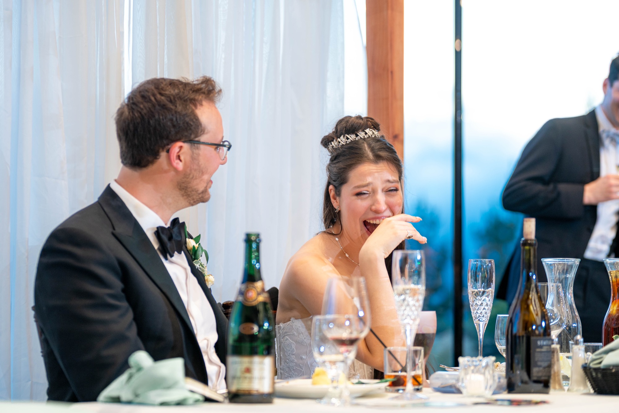 Greek Orthodox Church of the Holy Cross and Farallon Room wedding photo
