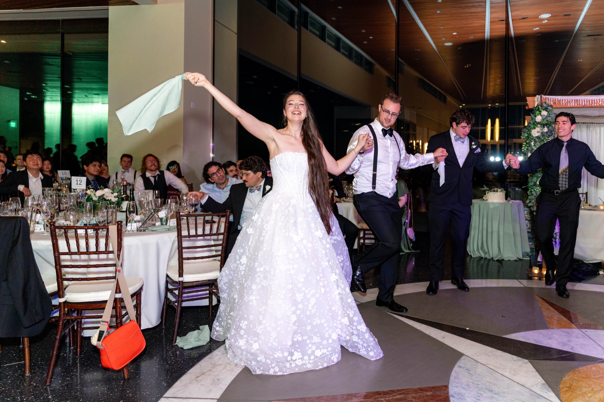 Greek Orthodox Church of the Holy Cross and Farallon Room wedding photo