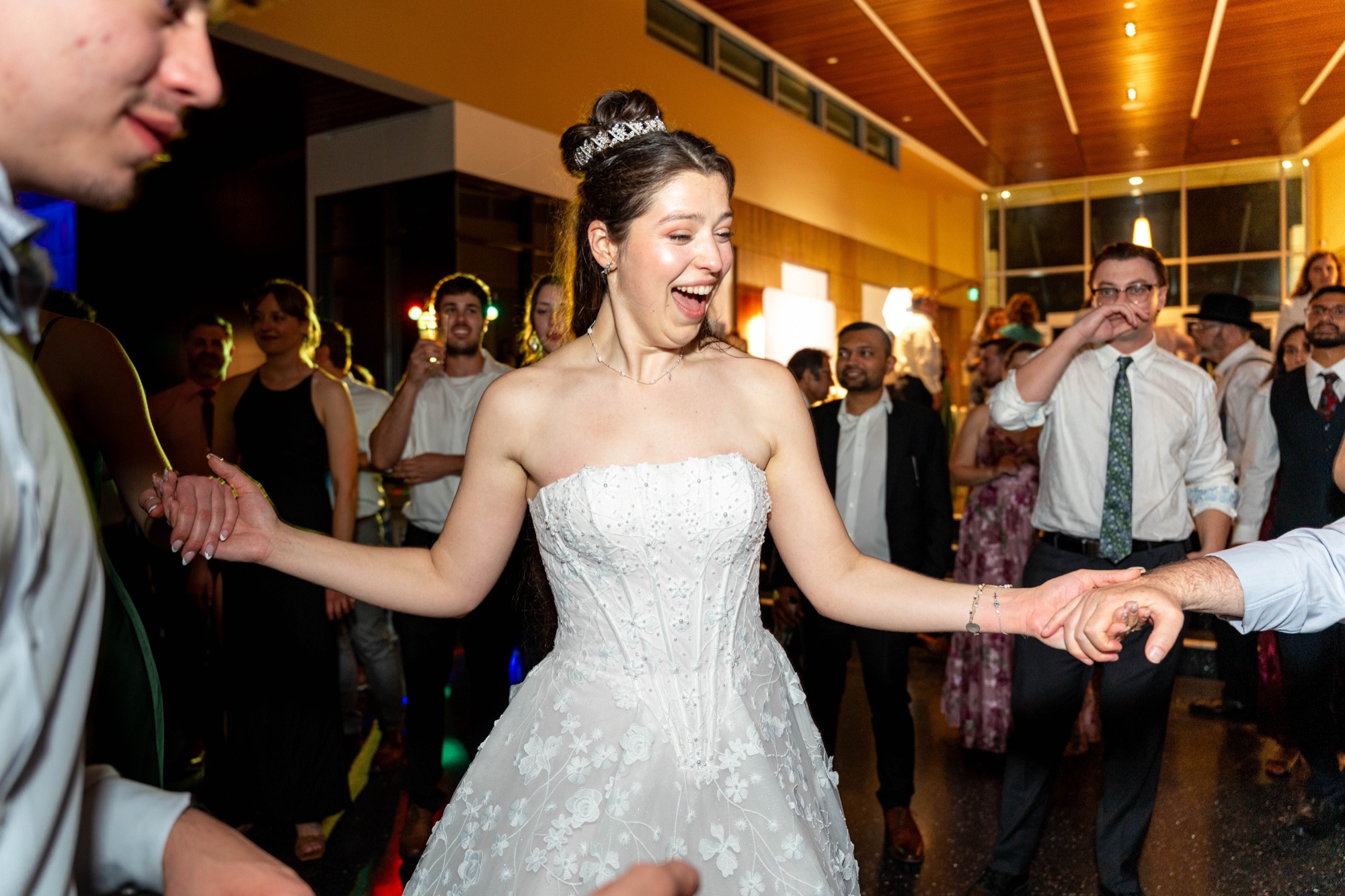 Greek Orthodox Church of the Holy Cross and Farallon Room wedding photo