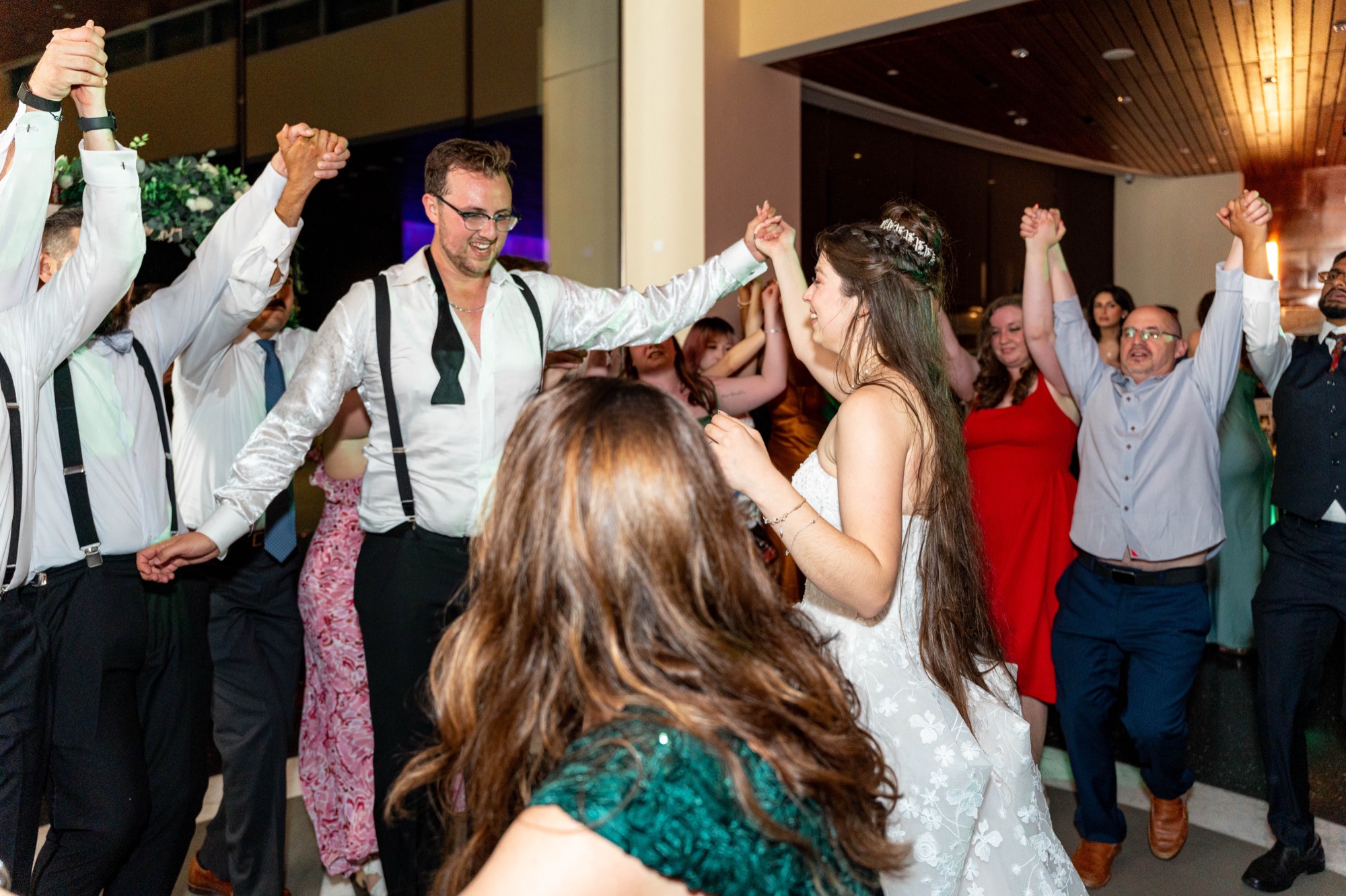 Greek Orthodox Church of the Holy Cross and Farallon Room wedding photo
