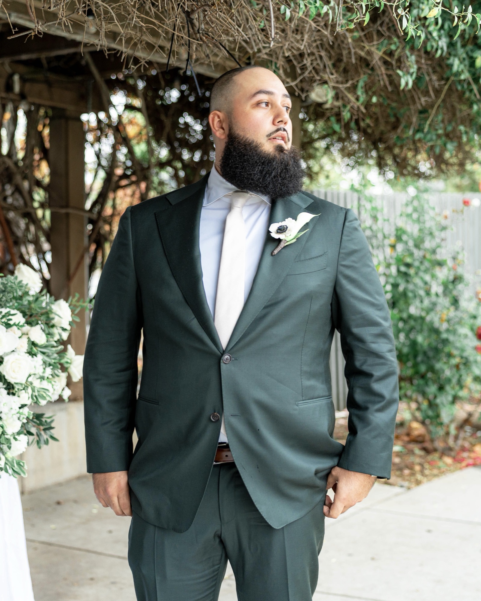 Hiram Morgan Hill Room wedding photo