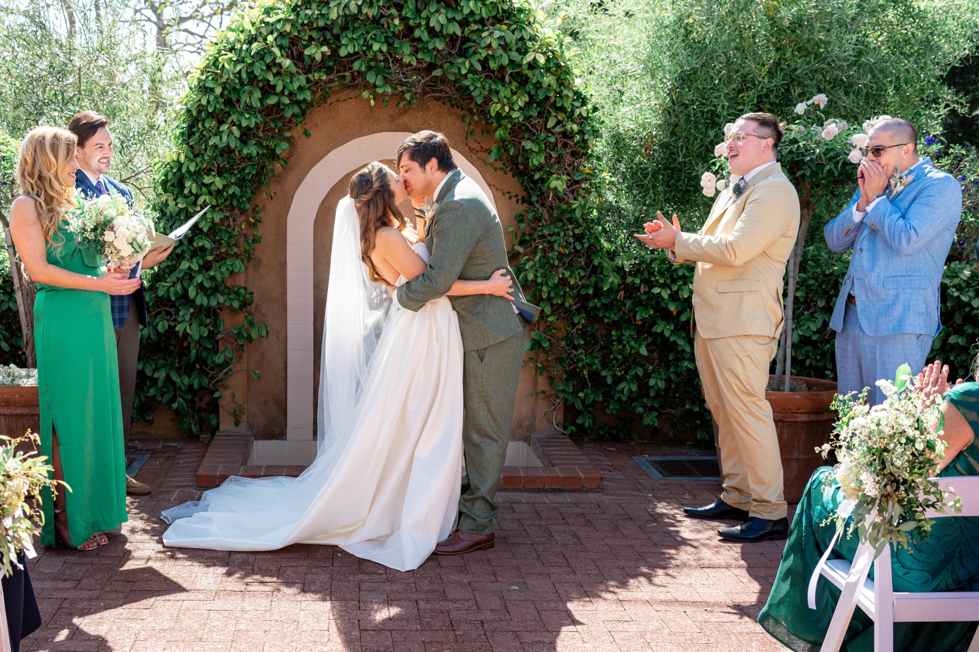 La Playa Hotel, Carmel wedding photo