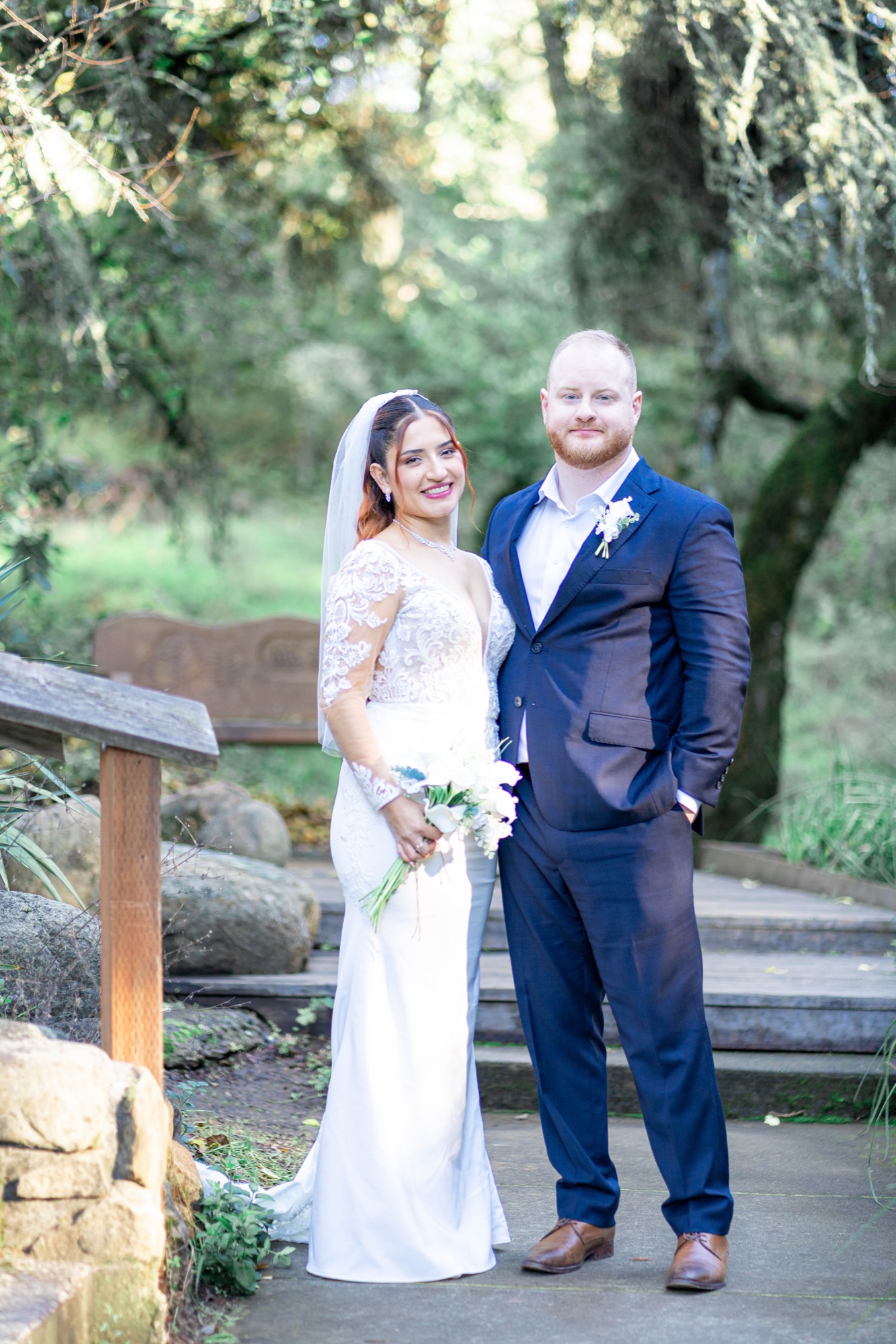 Mt. Madonna Redwoods wedding photo