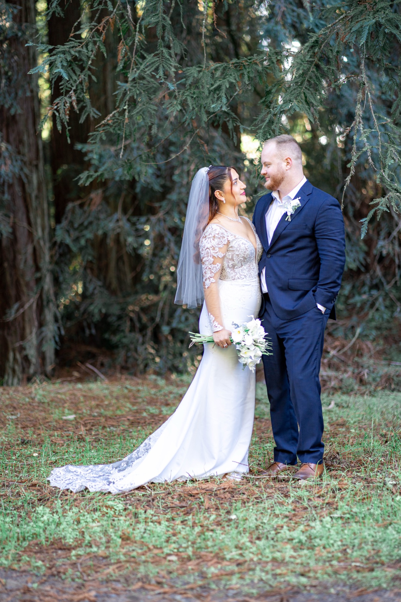 Mt. Madonna Redwoods wedding photo
