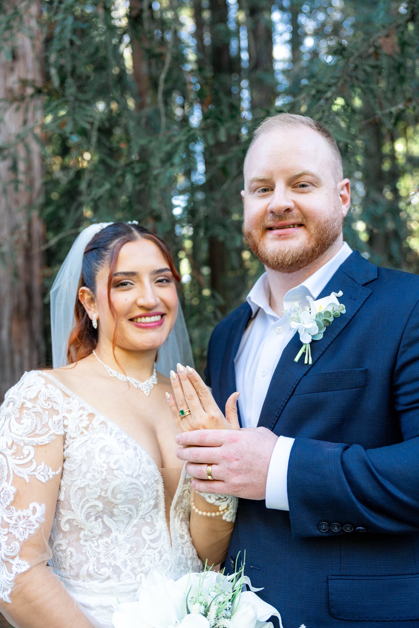 Mt. Madonna Redwoods wedding photo