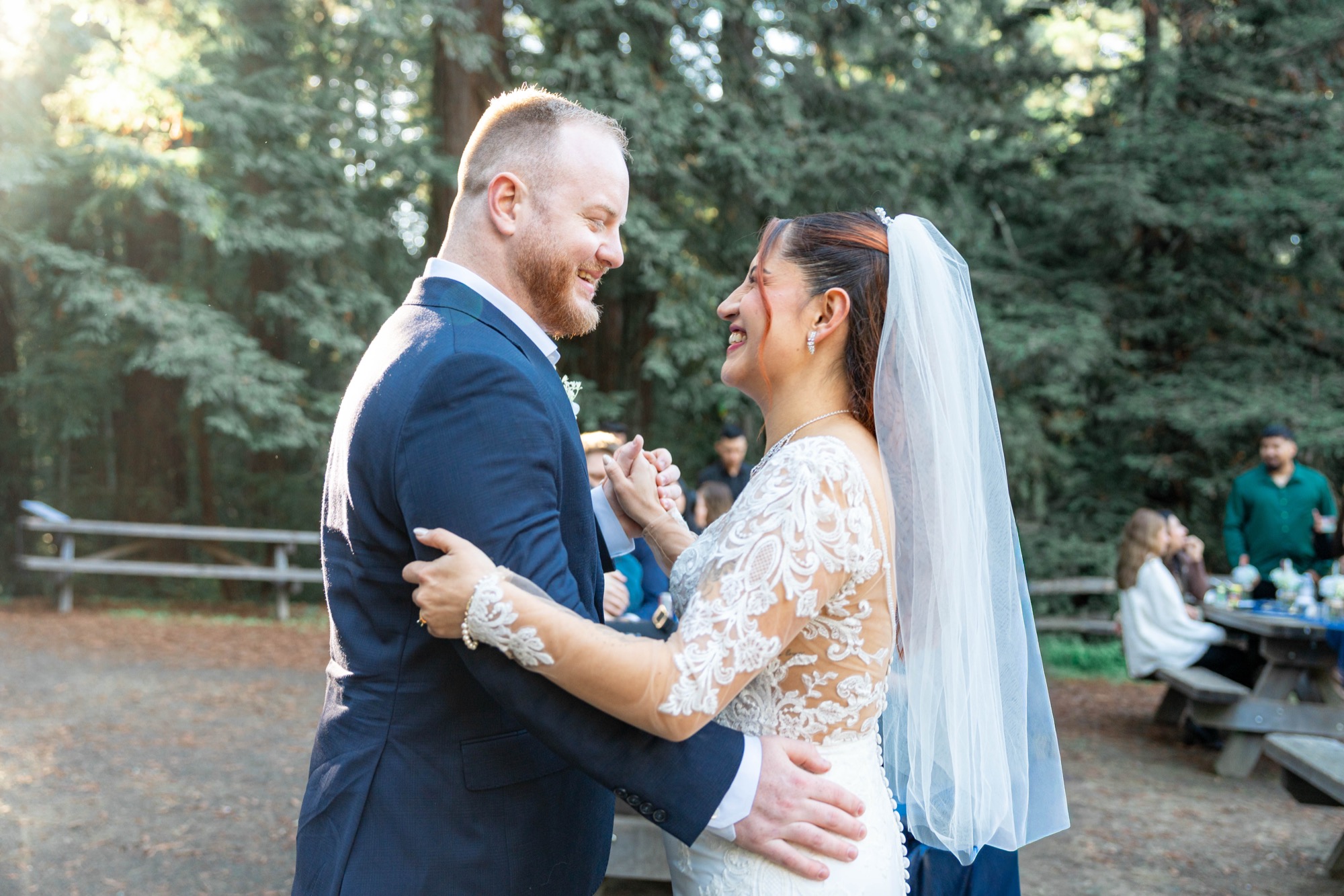 Mt. Madonna Redwoods wedding photo