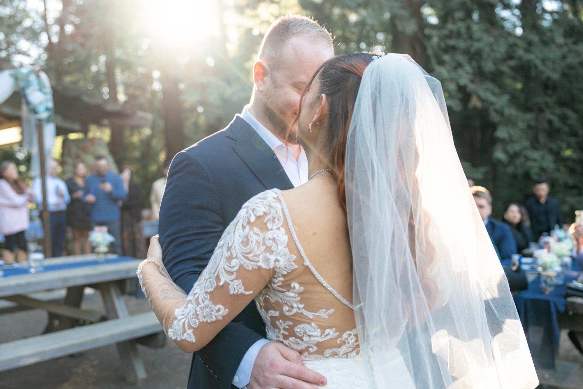 Mt. Madonna Redwoods wedding photo