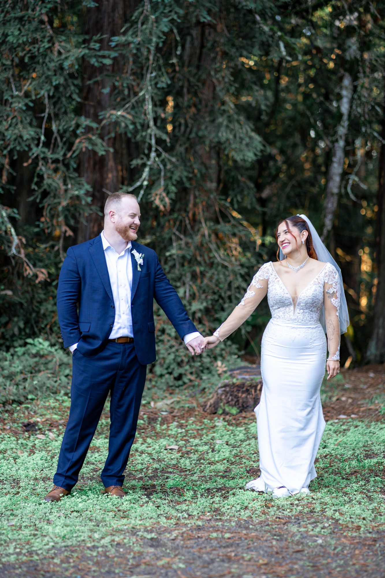 Mt. Madonna Redwoods wedding photo