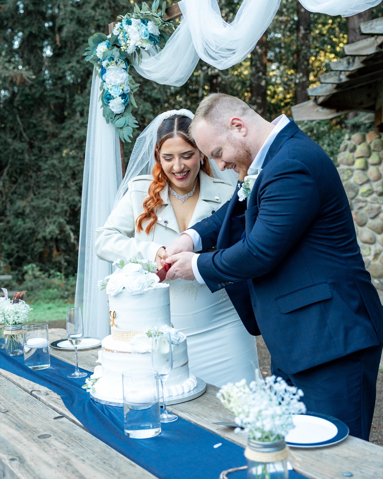 Mt. Madonna Redwoods wedding photo