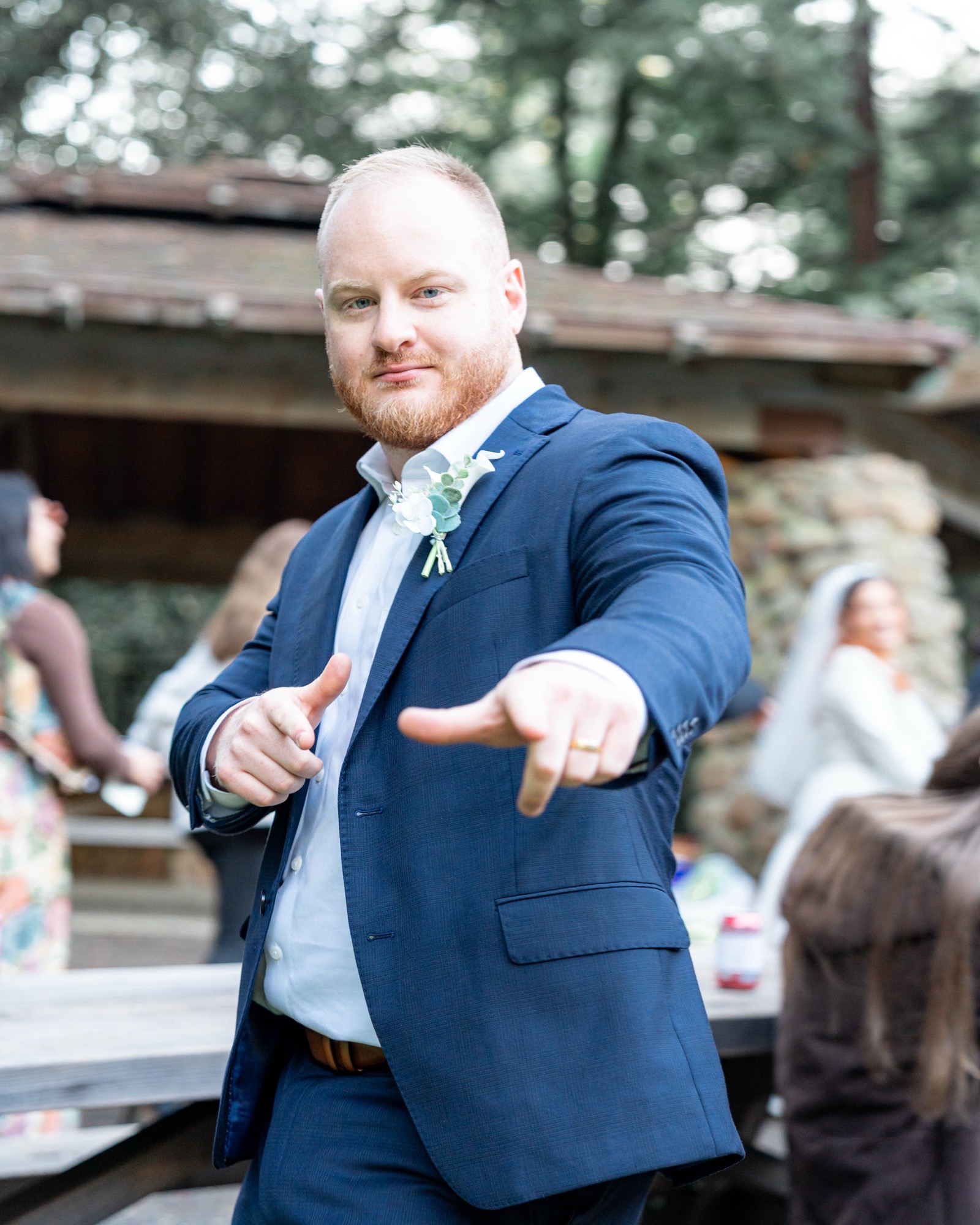 Mt. Madonna Redwoods wedding photo