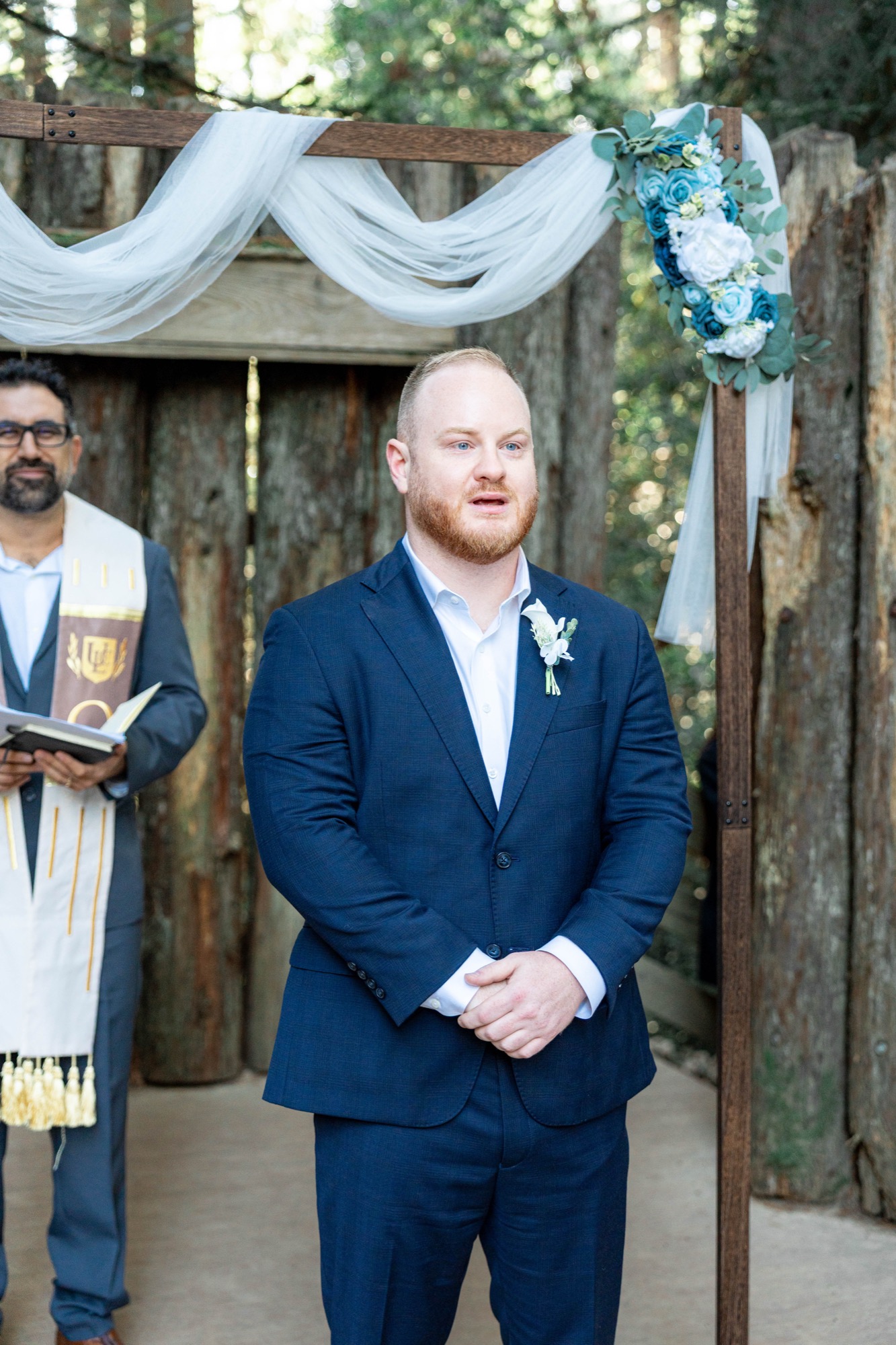 Mt. Madonna Redwoods wedding photo
