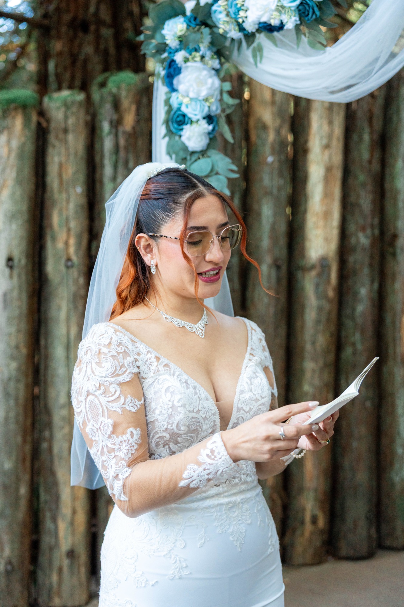 Mt. Madonna Redwoods wedding photo