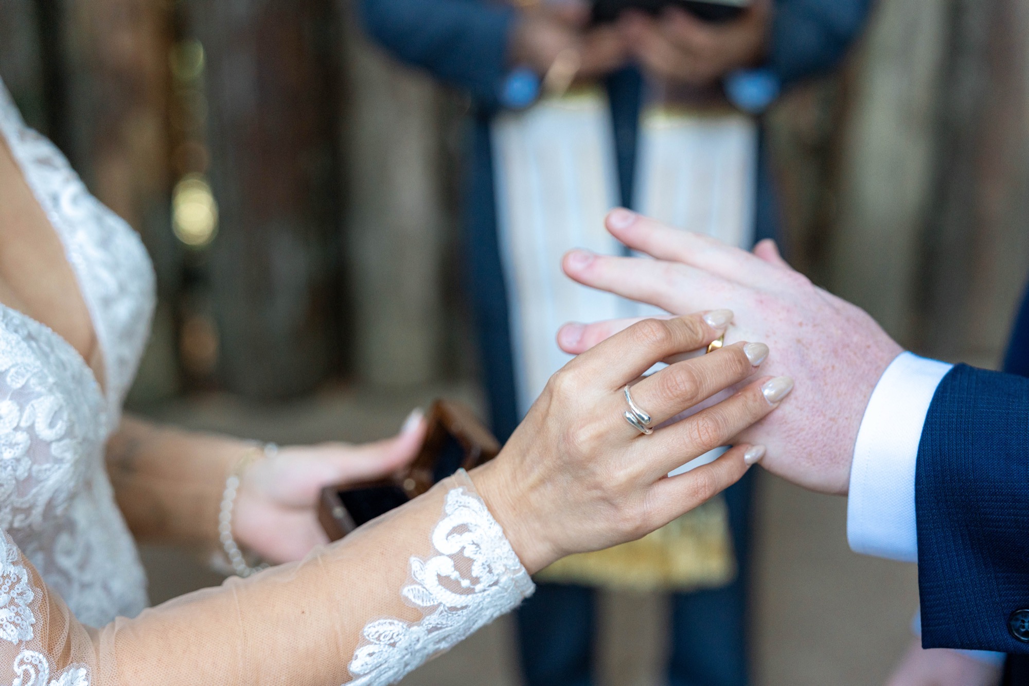 Mt. Madonna Redwoods wedding photo
