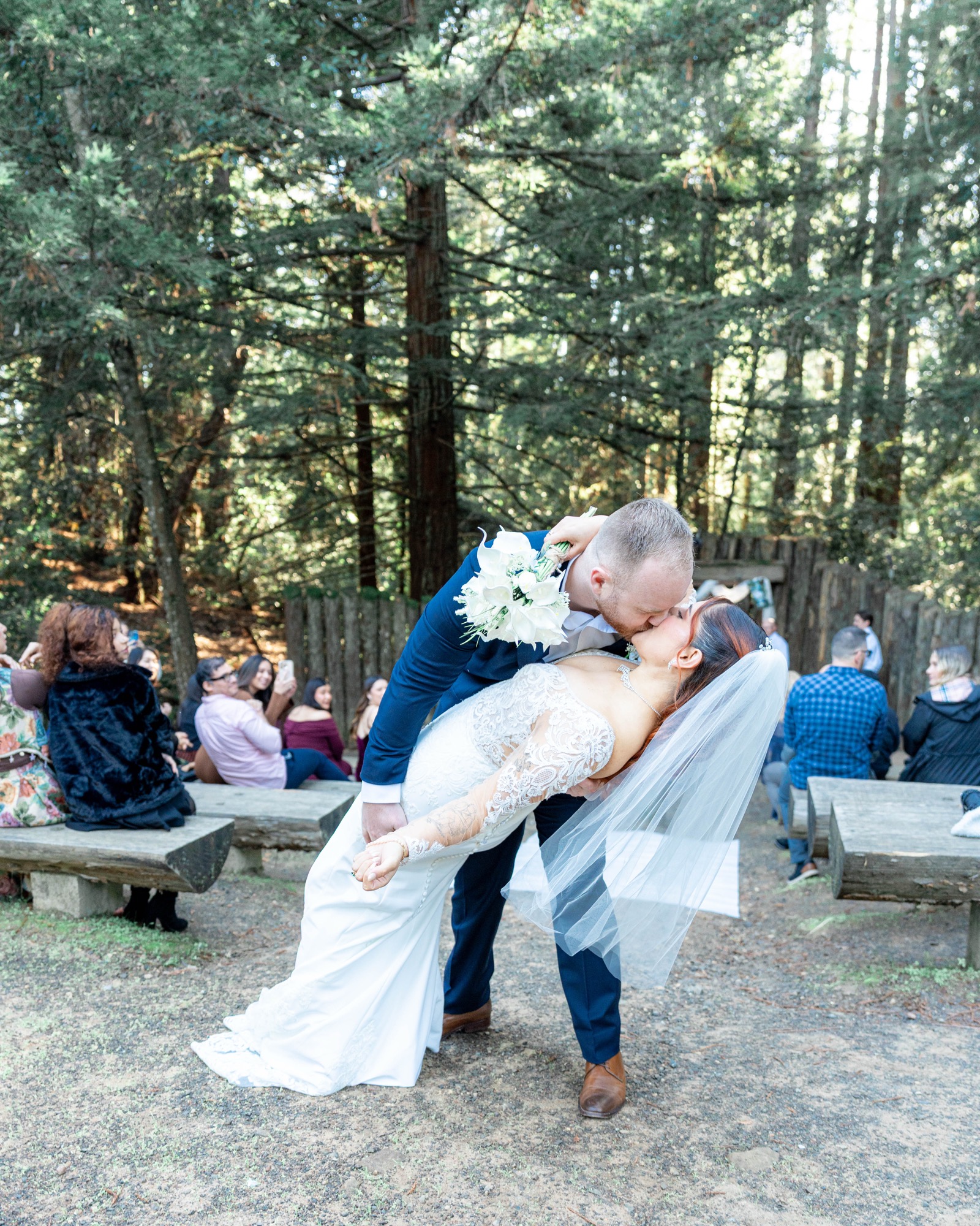 Mt. Madonna Redwoods wedding photo