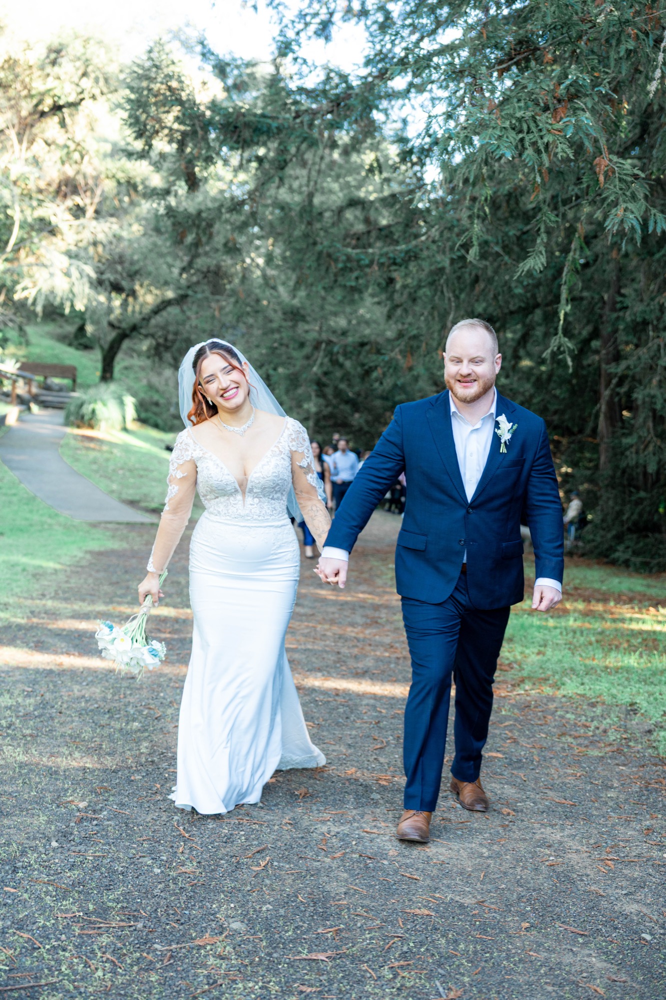 Mt. Madonna Redwoods wedding photo
