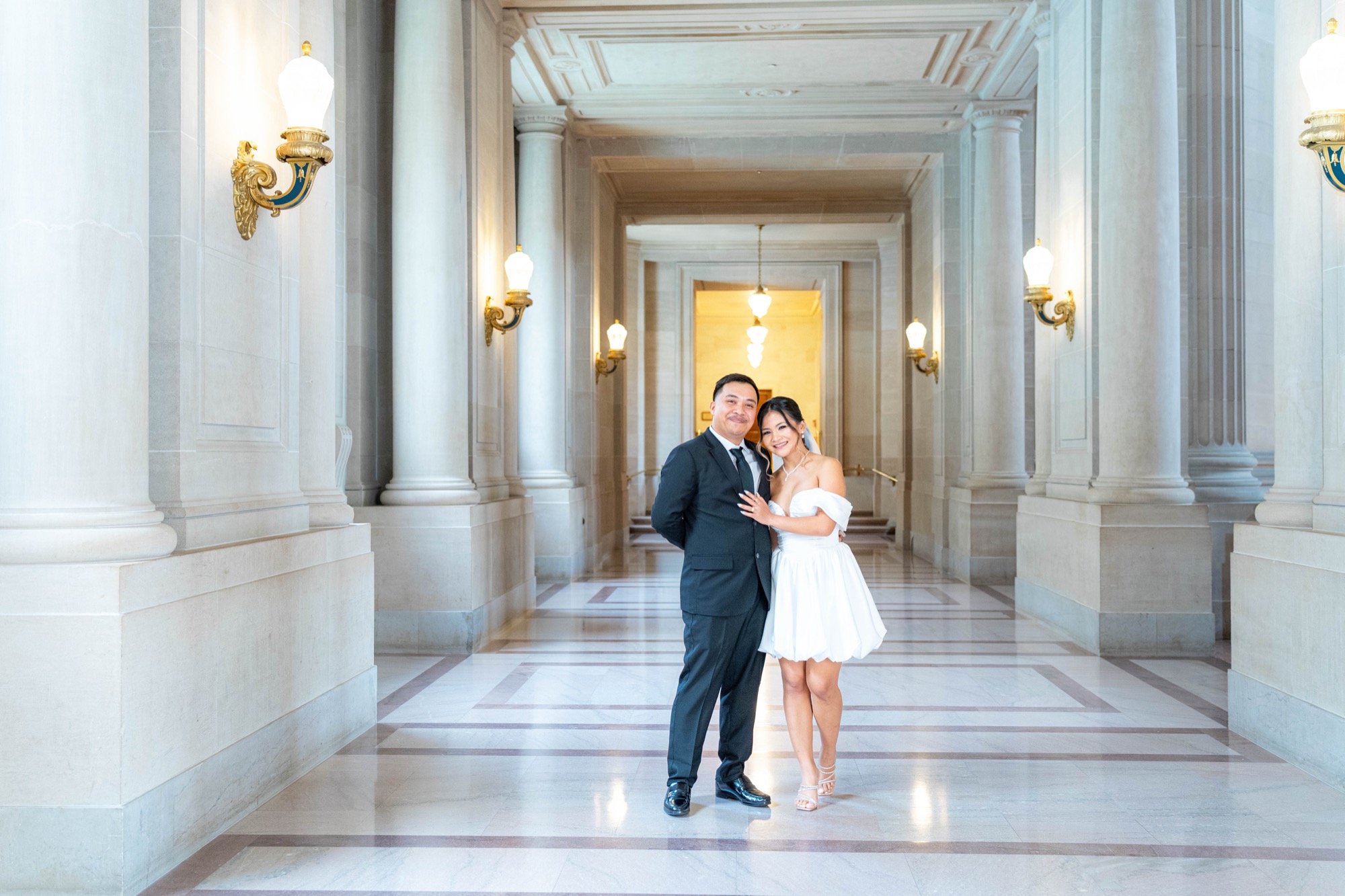San Francisco City Hall wedding photo