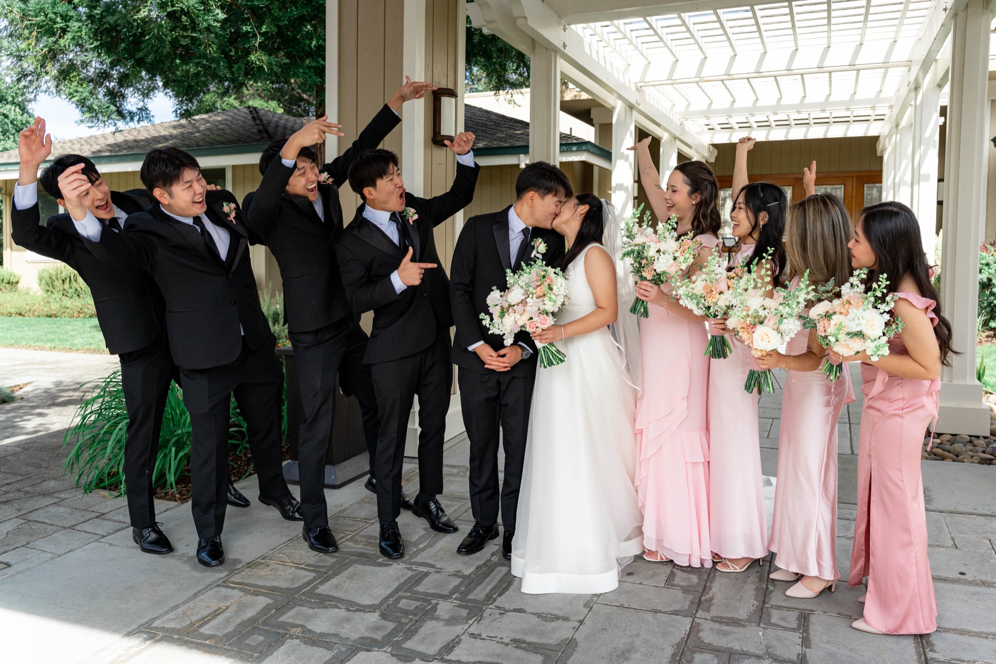 Saratoga Country Club wedding photo