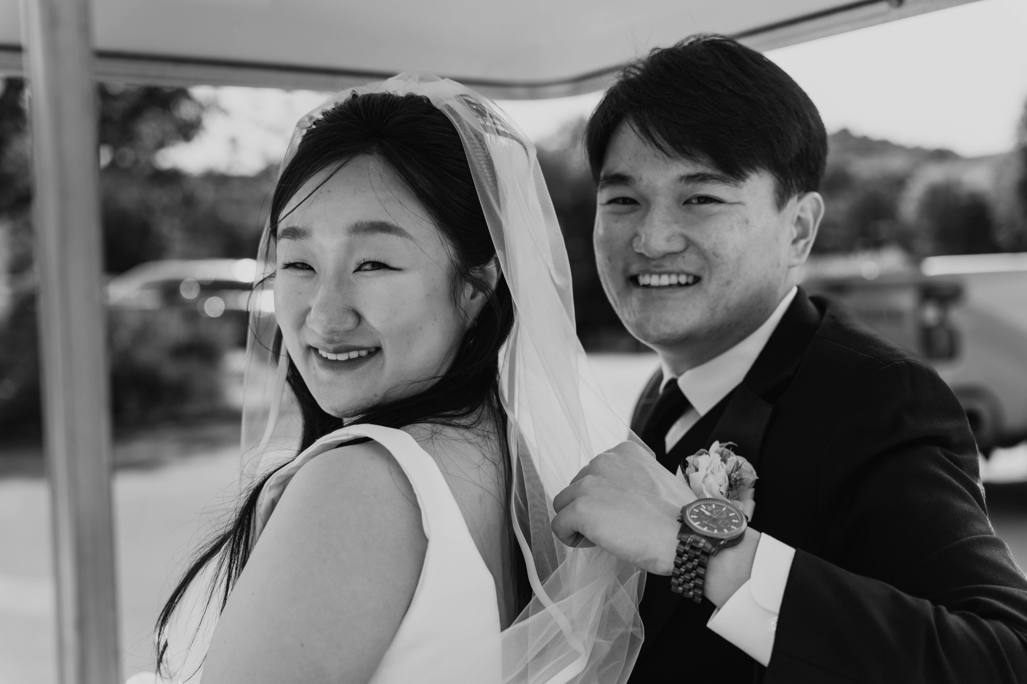 Saratoga Country Club wedding photo