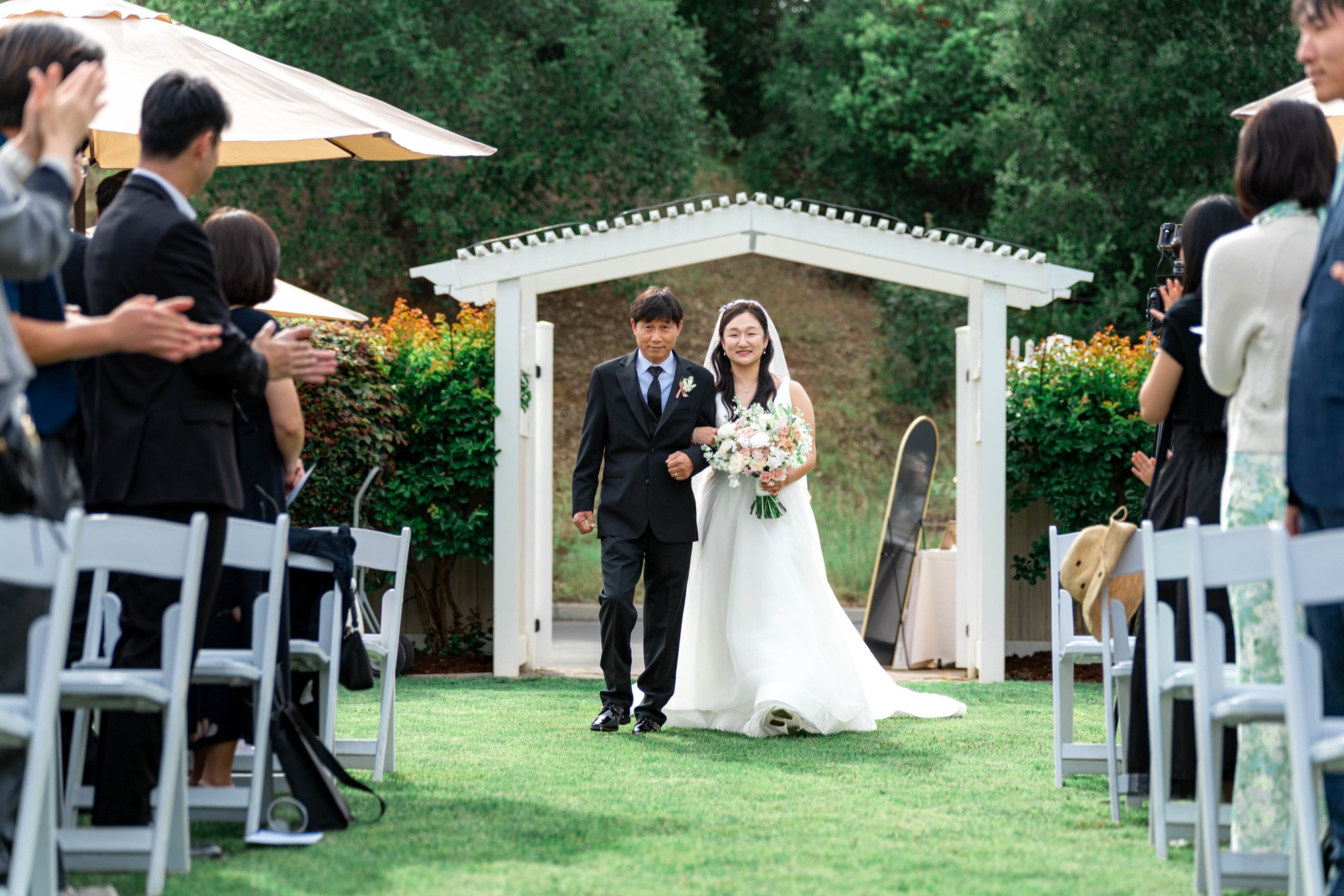 Saratoga Country Club wedding photo