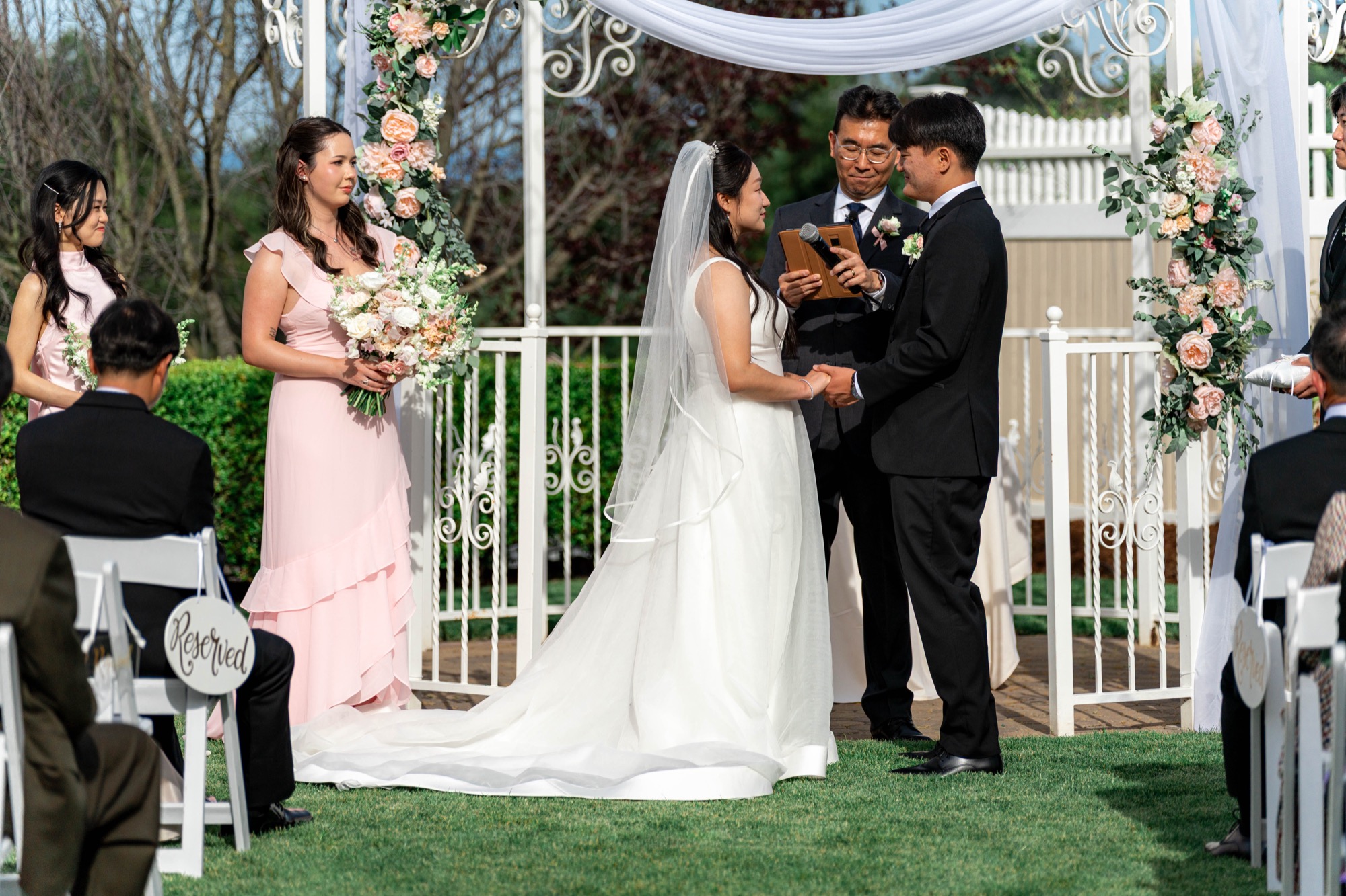 Saratoga Country Club wedding photo