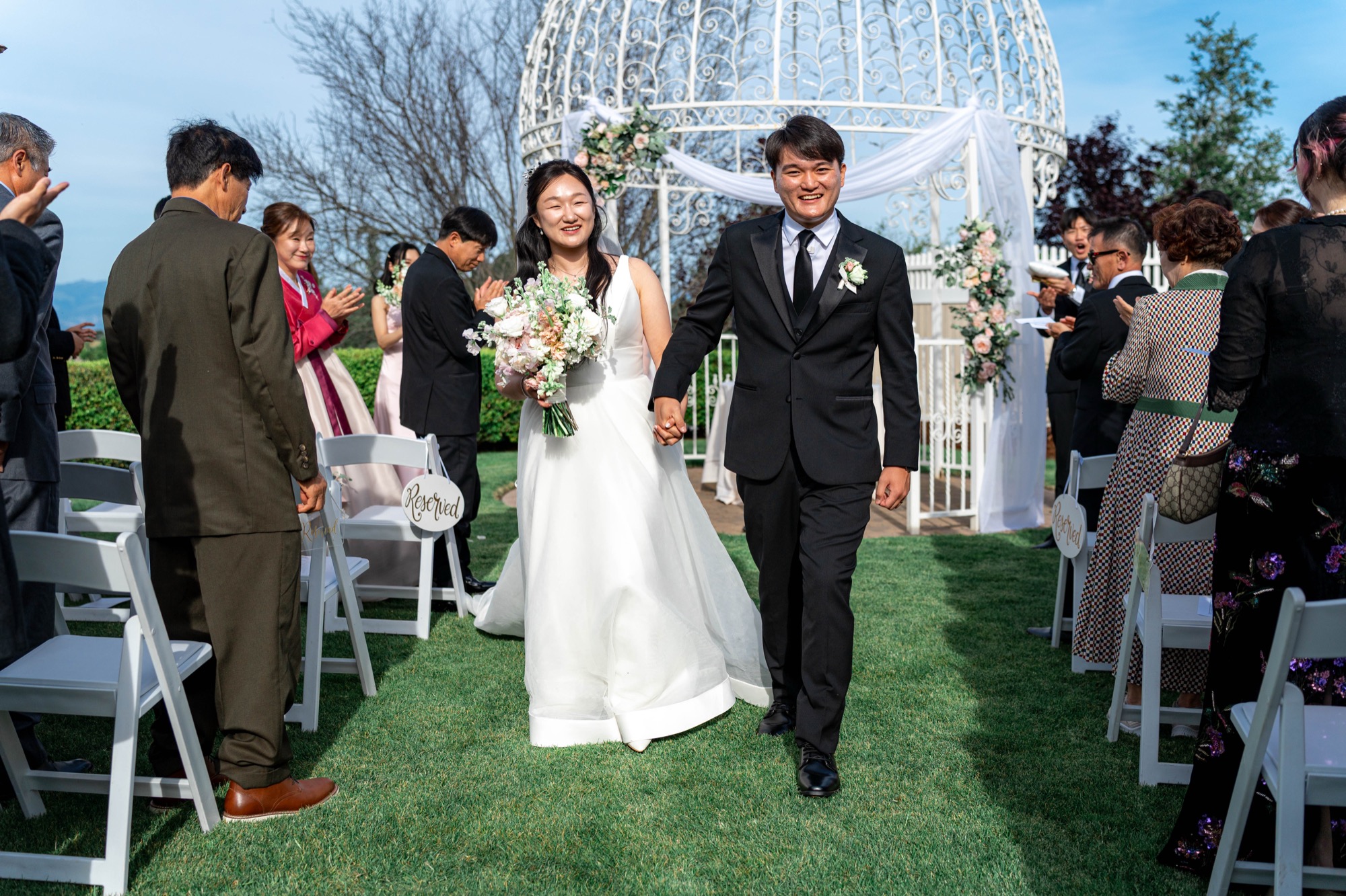 Saratoga Country Club wedding photo