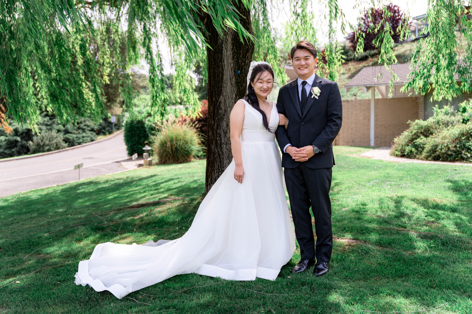 Saratoga Country Club wedding photo