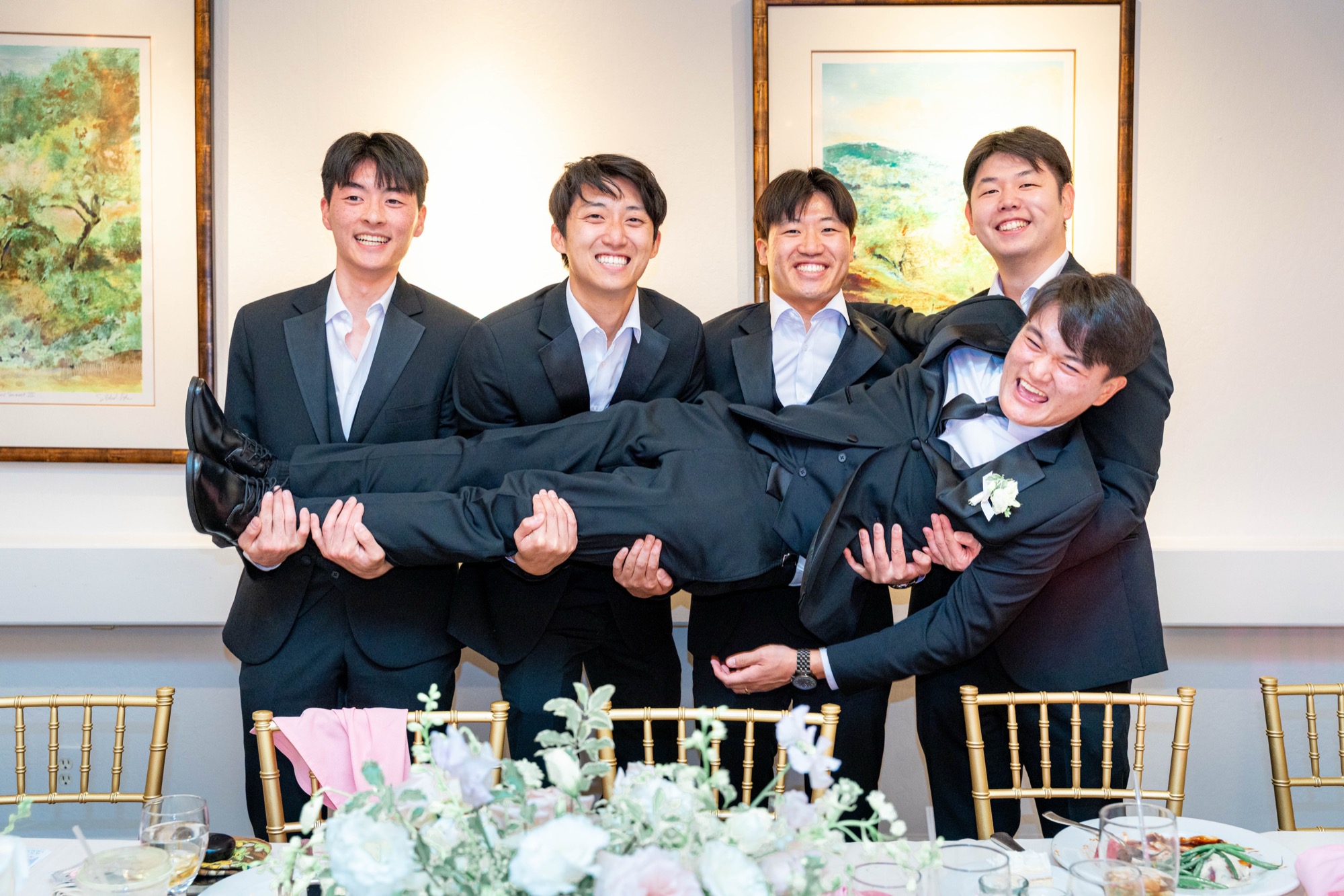 Saratoga Country Club wedding photo