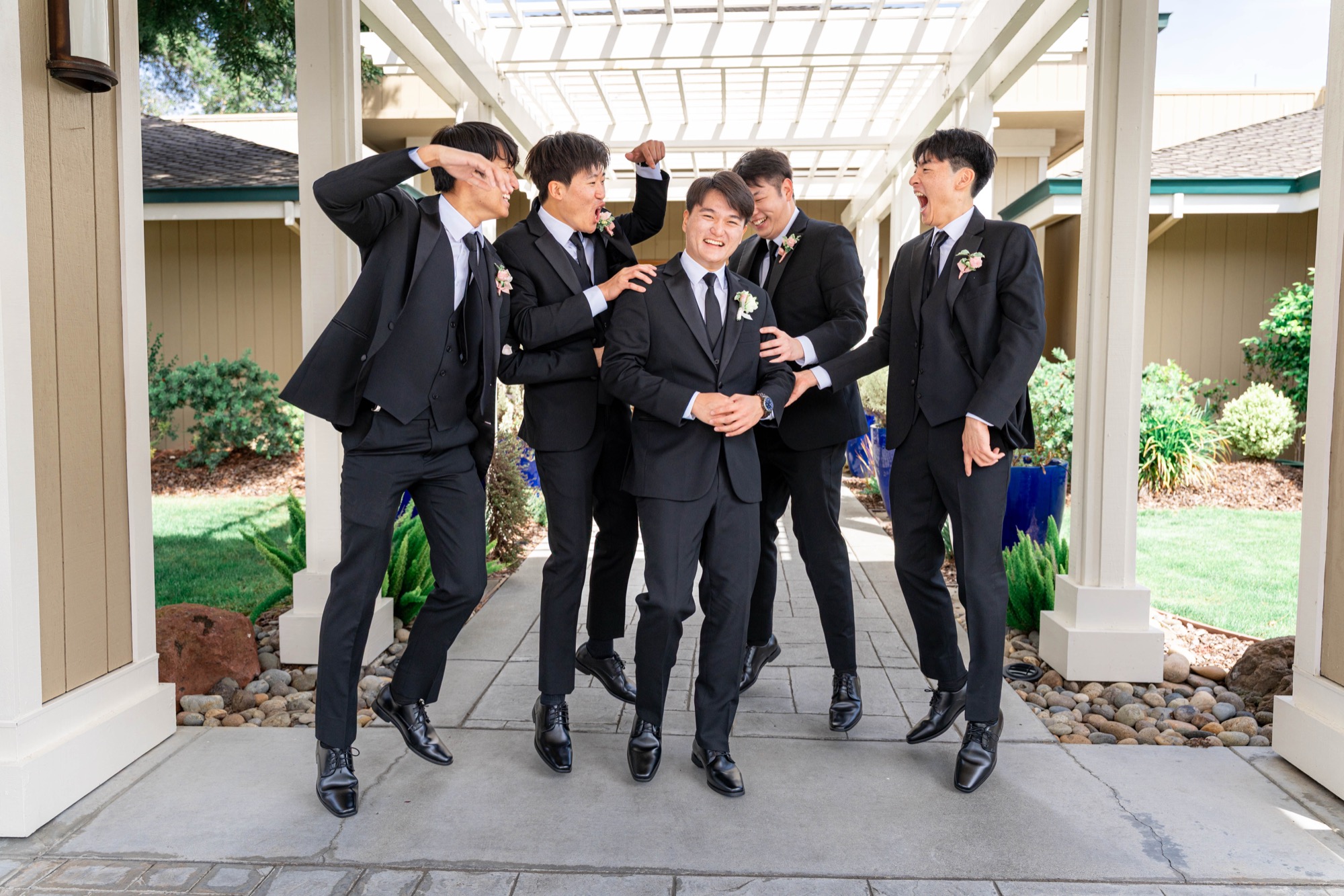 Saratoga Country Club wedding photo