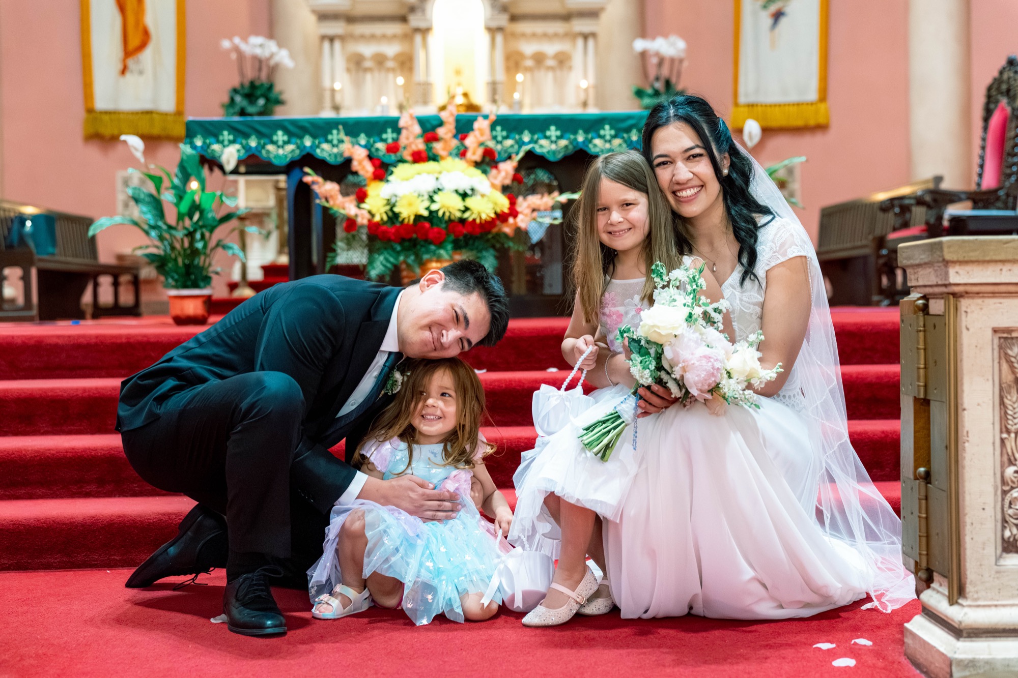 St Anne of the Sunset Church wedding photo