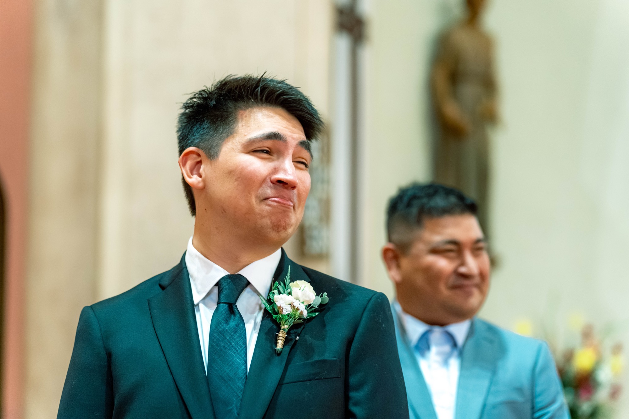St Anne of the Sunset Church wedding photo