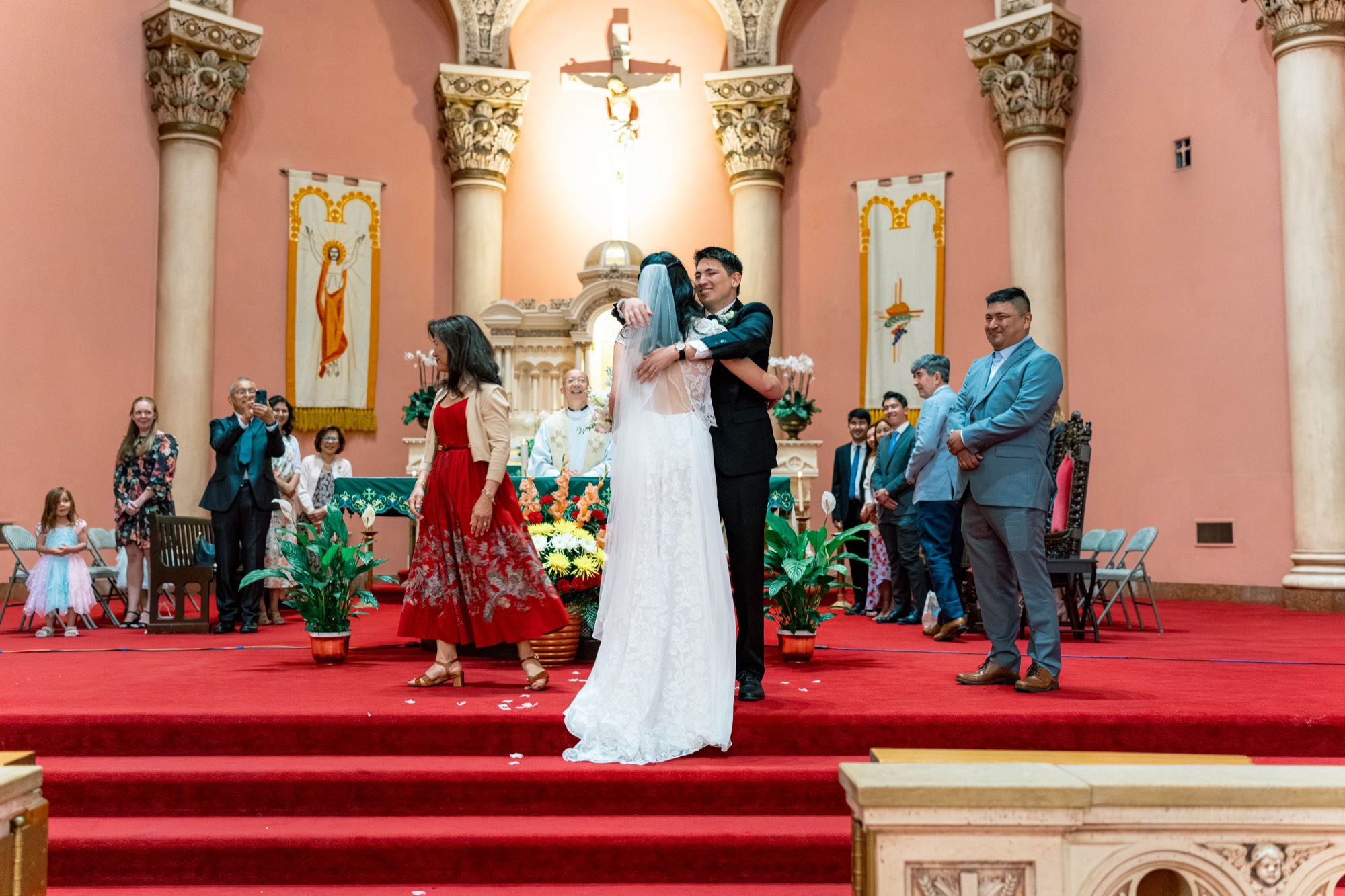 St Anne of the Sunset Church wedding photo