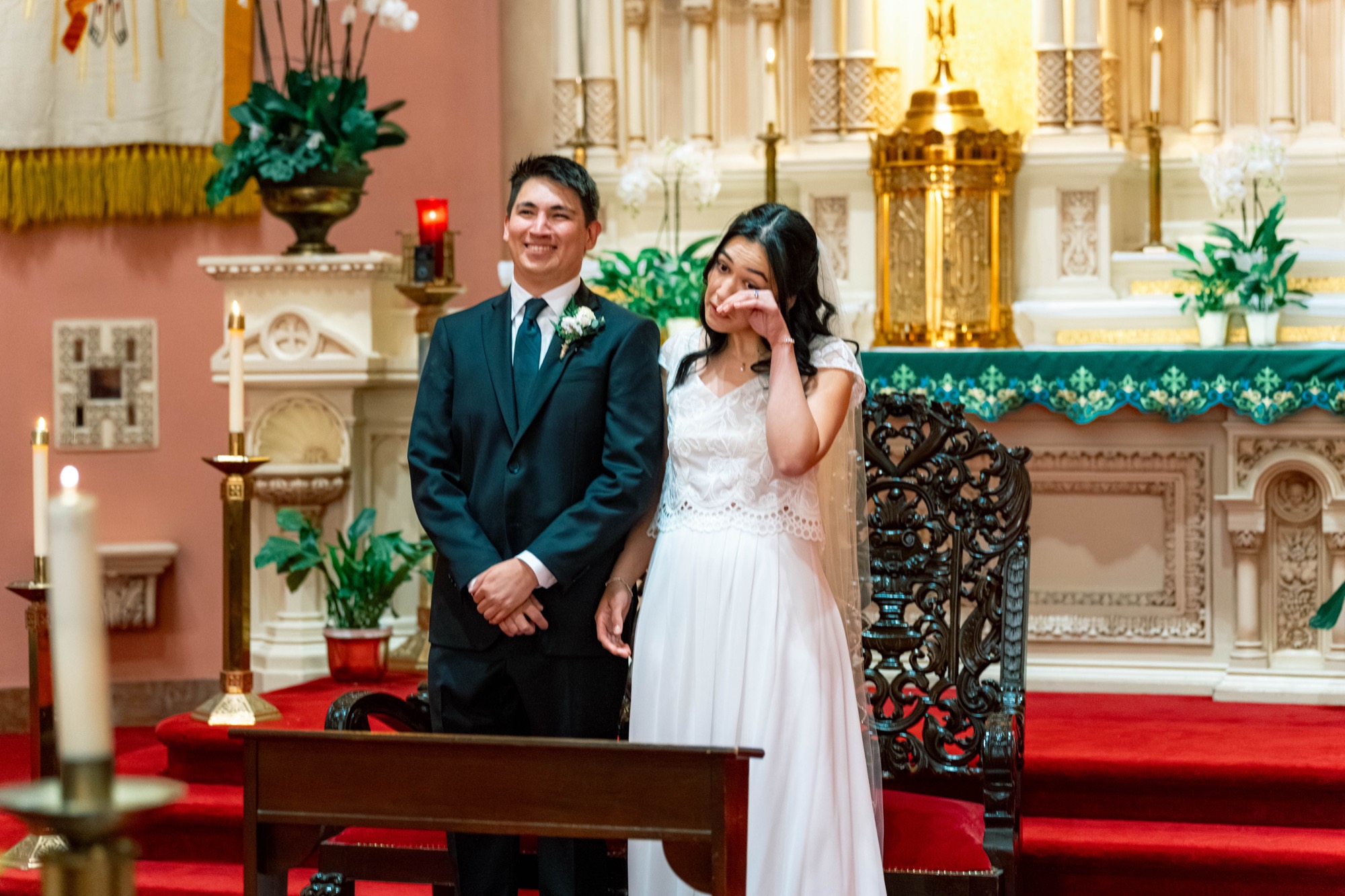 St Anne of the Sunset Church wedding photo