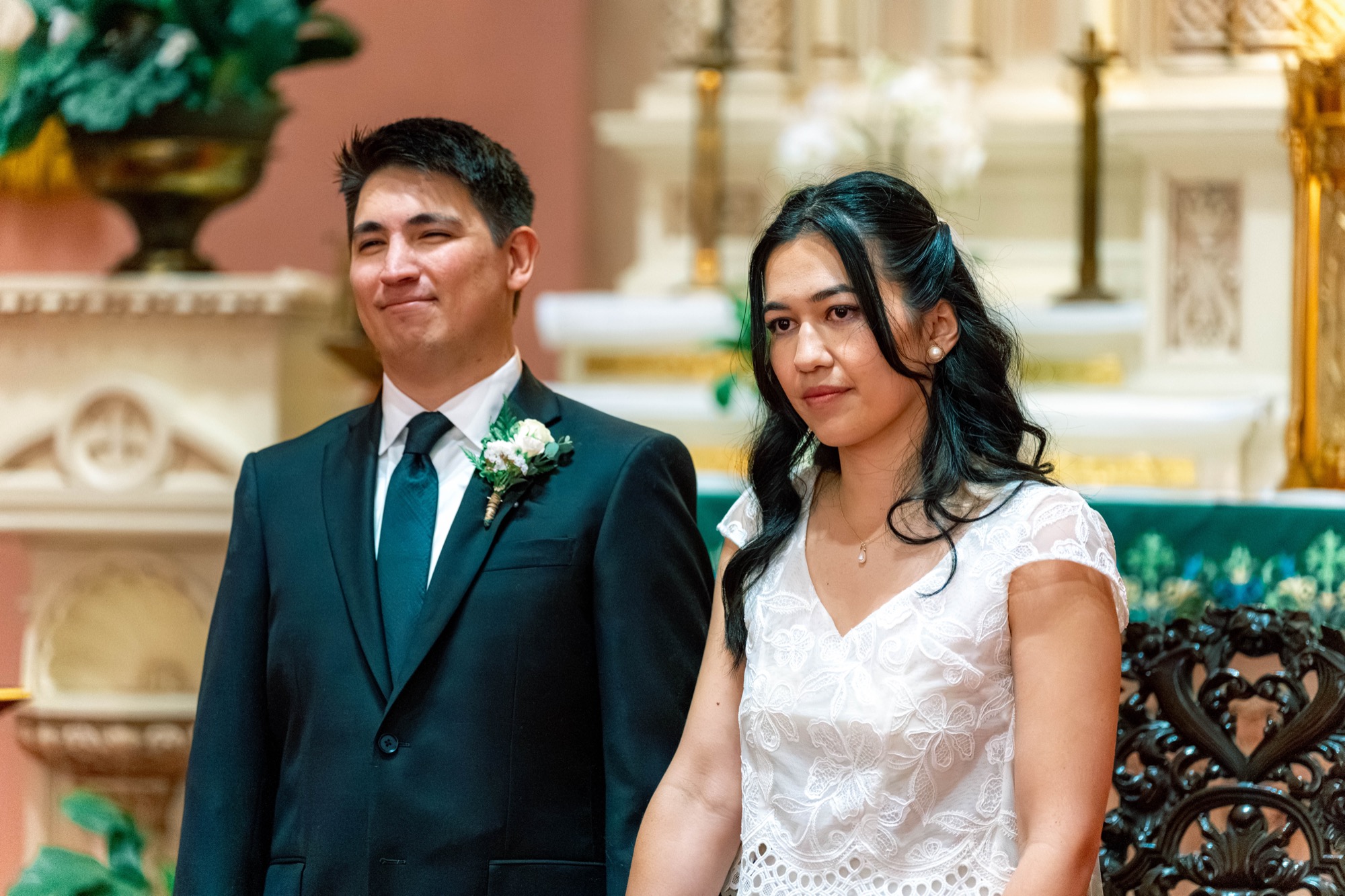 St Anne of the Sunset Church wedding photo