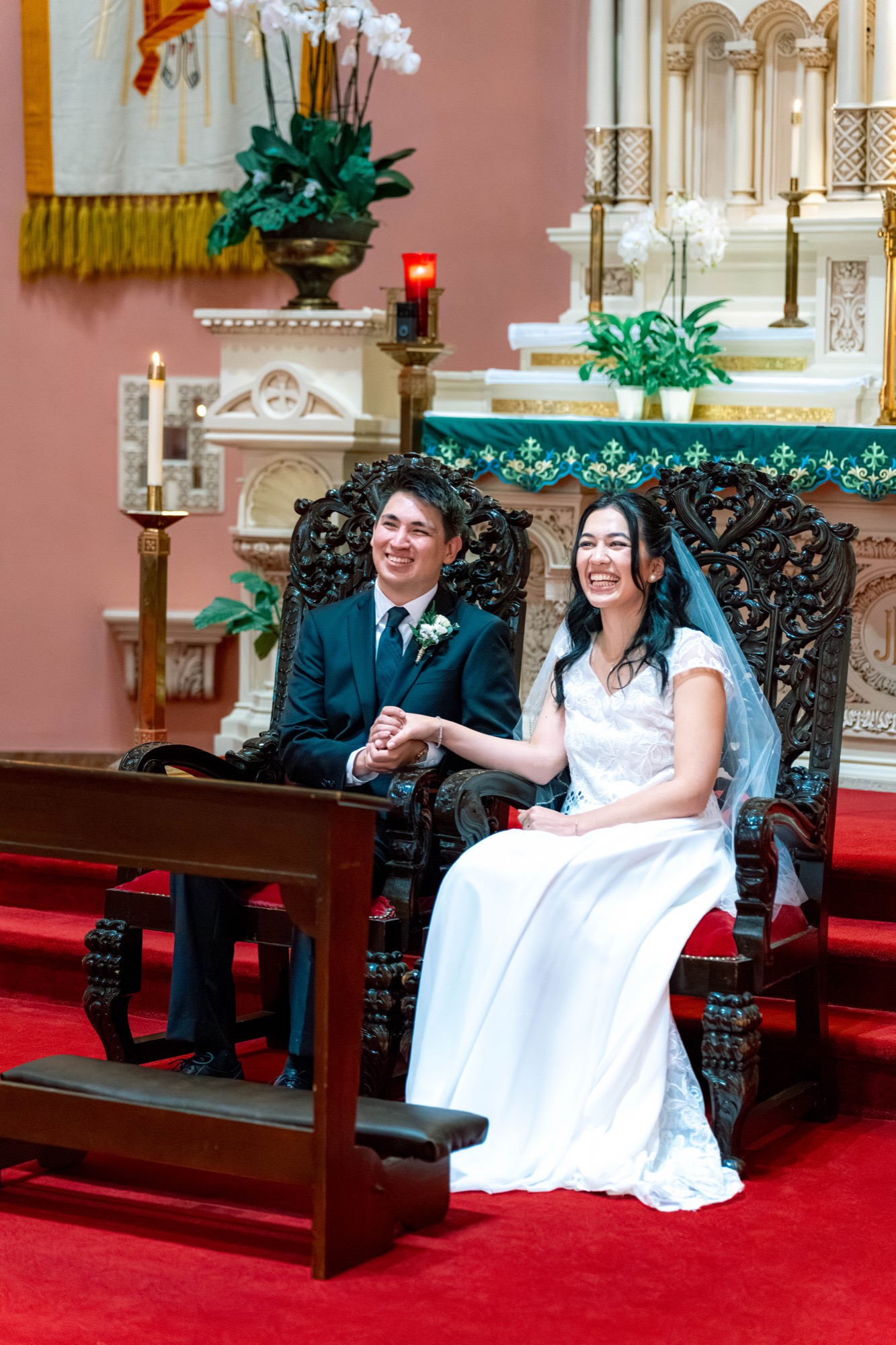 St Anne of the Sunset Church wedding photo