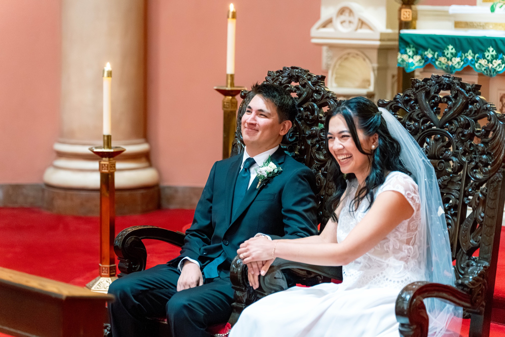 St Anne of the Sunset Church wedding photo